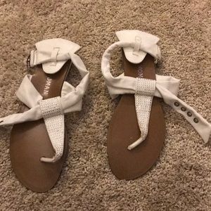 White Sandals
